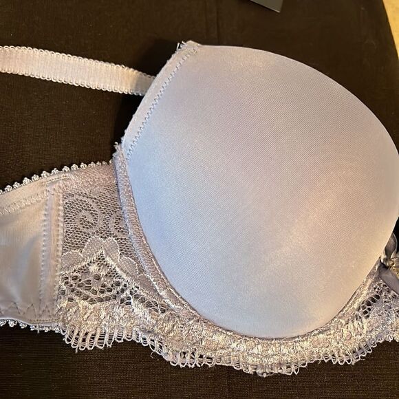 La Vie en Rose Padded Lace Detail Bra Size 34C NWOT - Picture 10 of 10